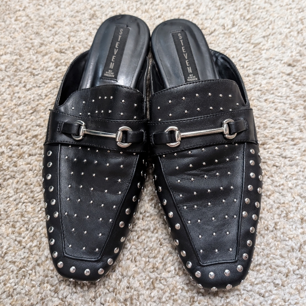 Steve Madden Studded Mules